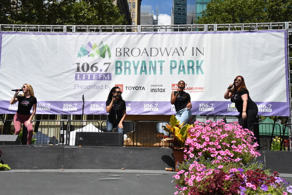 Photo Coverage: SUMMER, ANASTASIA & More Take Over Broadway In Bryant Park! Image