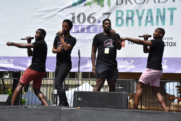 Photo Coverage: SUMMER, ANASTASIA & More Take Over Broadway In Bryant Park! Image