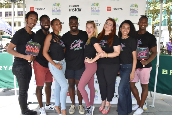 Photo Coverage: SUMMER, ANASTASIA & More Take Over Broadway In Bryant Park! Image