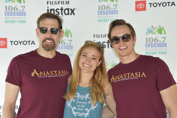 Photo Coverage: SUMMER, ANASTASIA & More Take Over Broadway In Bryant Park! Image