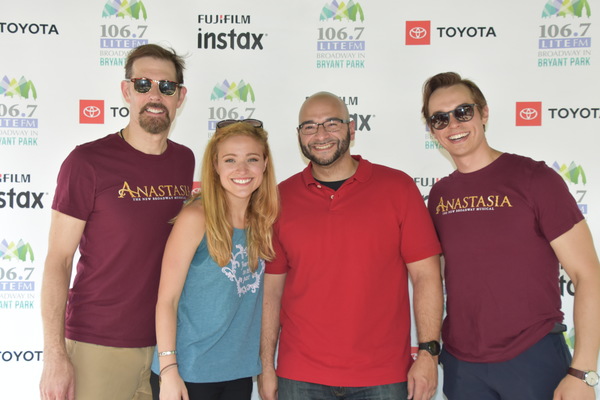 Photo Coverage: SUMMER, ANASTASIA & More Take Over Broadway In Bryant Park! Image