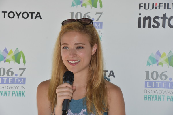 Photo Coverage: SUMMER, ANASTASIA & More Take Over Broadway In Bryant Park! 