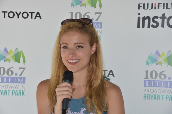 Photo Coverage: SUMMER, ANASTASIA & More Take Over Broadway In Bryant Park! Image