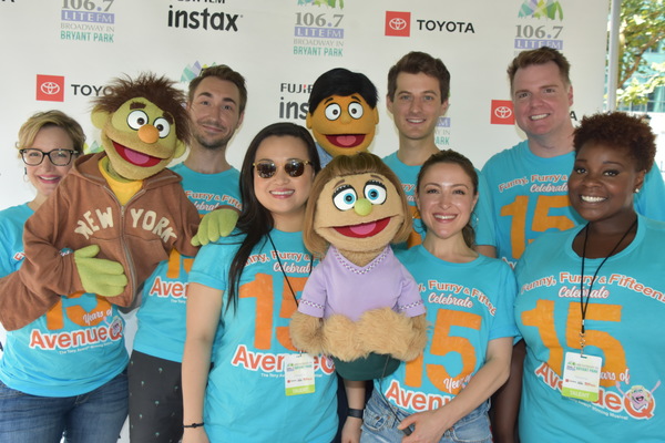 Photo Coverage: SUMMER, ANASTASIA & More Take Over Broadway In Bryant Park! Image