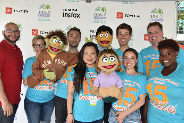 Photo Coverage: SUMMER, ANASTASIA & More Take Over Broadway In Bryant Park! Image