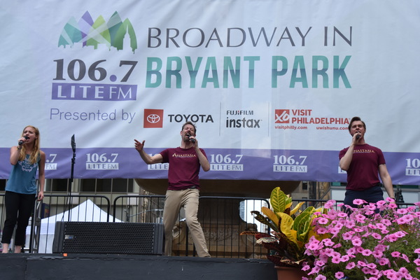 Photo Coverage: SUMMER, ANASTASIA & More Take Over Broadway In Bryant Park! Image