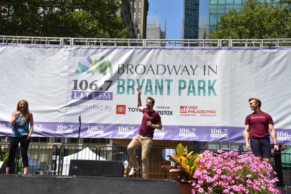 Photo Coverage: SUMMER, ANASTASIA & More Take Over Broadway In Bryant Park! Image
