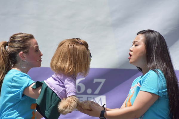 Photo Coverage: SUMMER, ANASTASIA & More Take Over Broadway In Bryant Park! Image