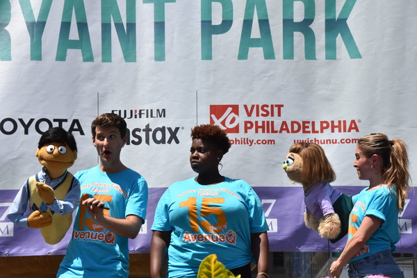 Photo Coverage: SUMMER, ANASTASIA & More Take Over Broadway In Bryant Park! Image
