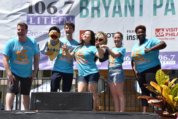 Photo Coverage: SUMMER, ANASTASIA & More Take Over Broadway In Bryant Park! Image