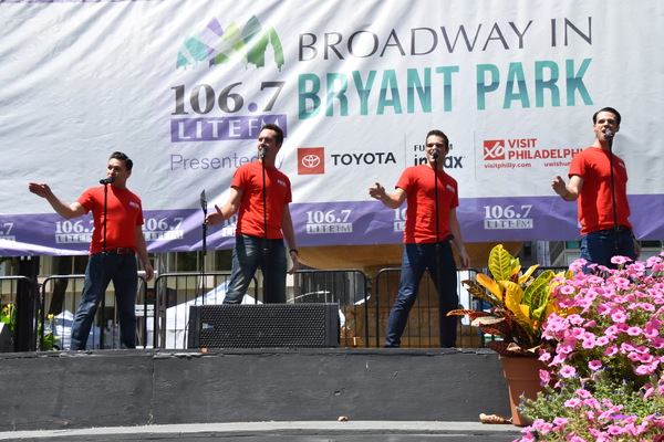 Photo Coverage: SUMMER, ANASTASIA & More Take Over Broadway In Bryant Park! Image