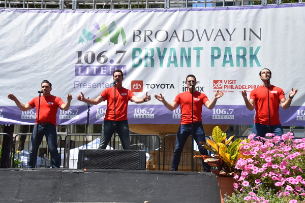 Photo Coverage: SUMMER, ANASTASIA & More Take Over Broadway In Bryant Park! Image