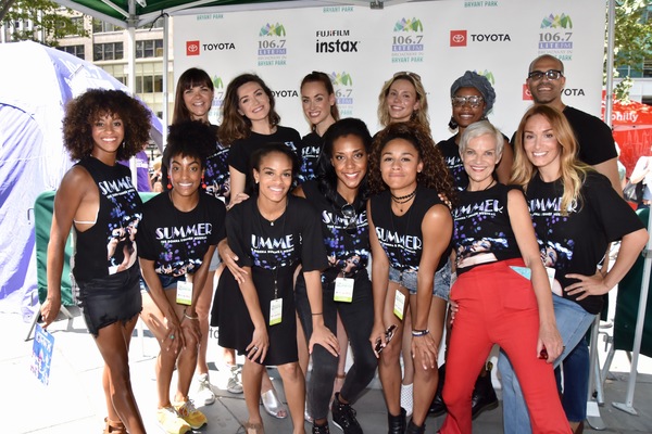 Photo Coverage: SUMMER, ANASTASIA & More Take Over Broadway In Bryant Park! Image