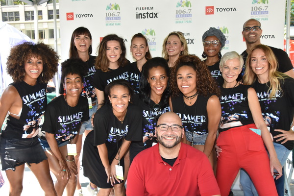 Photo Coverage: SUMMER, ANASTASIA & More Take Over Broadway In Bryant Park! Image