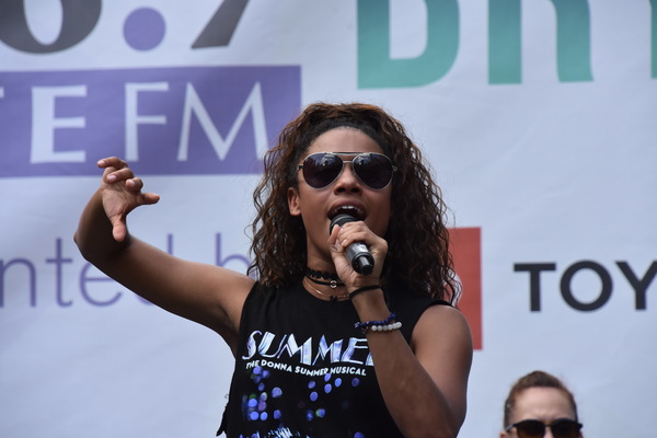 Photo Coverage: SUMMER, ANASTASIA & More Take Over Broadway In Bryant Park! Image