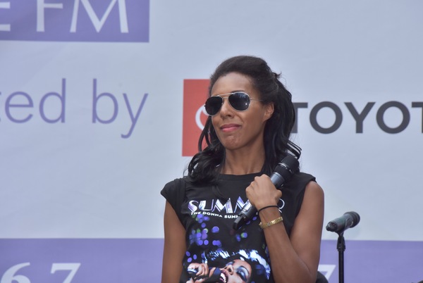 Photo Coverage: SUMMER, ANASTASIA & More Take Over Broadway In Bryant Park! Image