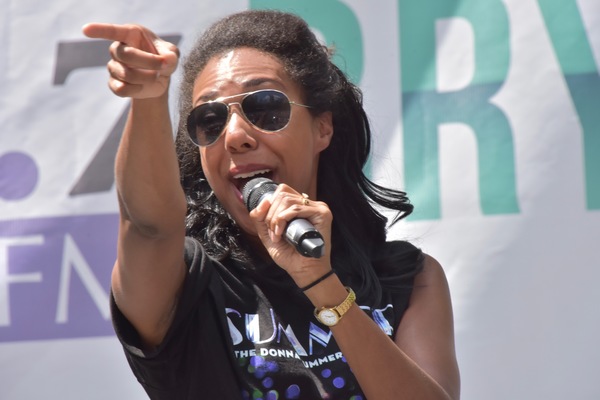 Photo Coverage: SUMMER, ANASTASIA & More Take Over Broadway In Bryant Park! Image