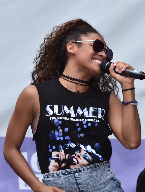 Photo Coverage: SUMMER, ANASTASIA & More Take Over Broadway In Bryant Park! Image