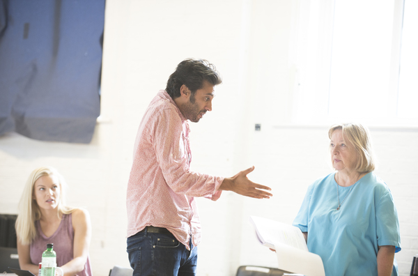 Photo Flash: Inside Rehearsal For Alan Bennett's THE HABIT OF ART 