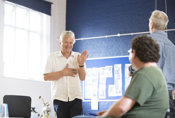 Photo Flash: Inside Rehearsal For Alan Bennett's THE HABIT OF ART Image