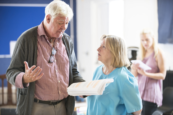 Photo Flash: Inside Rehearsal For Alan Bennett's THE HABIT OF ART 