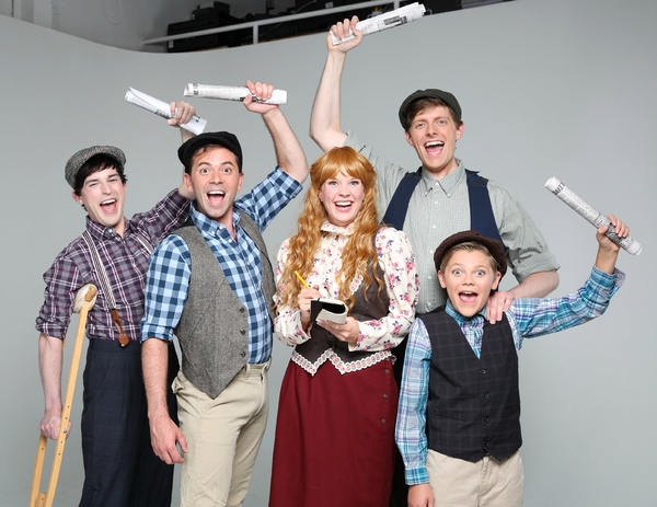 Photo Flash: Theatre Tulsa Presents Oklahoma Premiere Of NEWSIES Image
