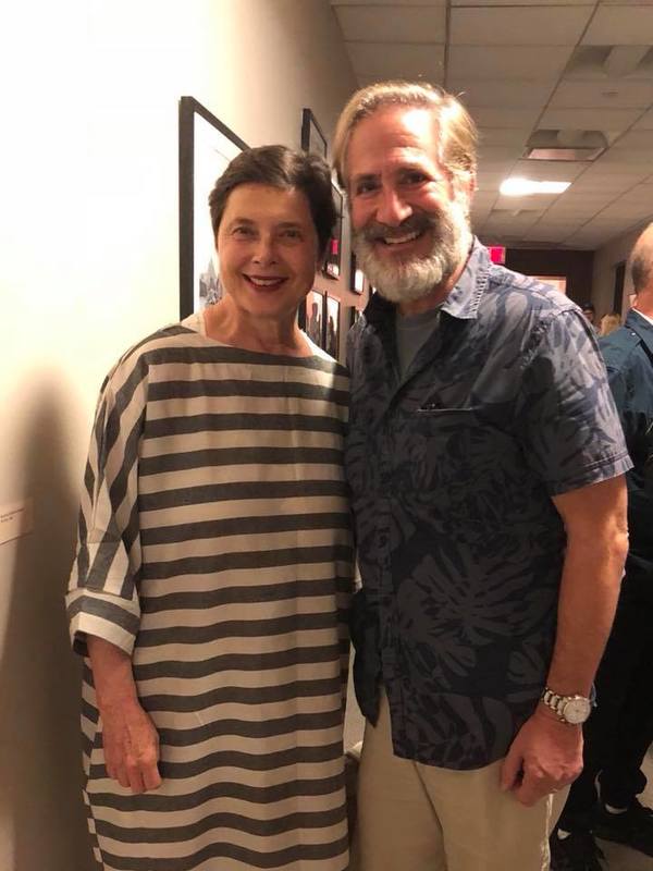 Isabella Rossellini and Bruce Sabath Photo