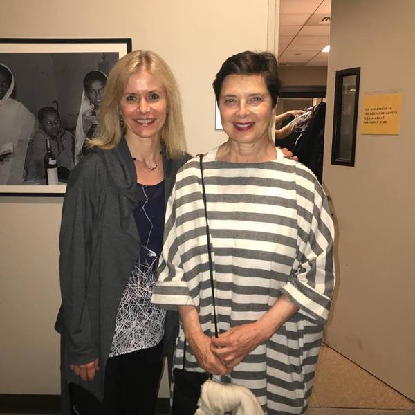 Merete Muenter and Isabella Rossellini Photo