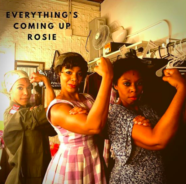 Photo Flash: The Cast of CARMEN JONES Channels Rosie the Riveter and More Saturday Intermission Pics! 