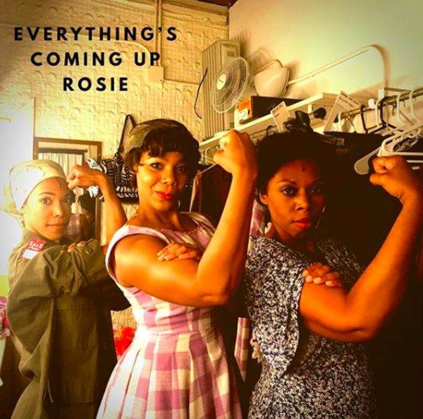 Photo Flash: The Cast of CARMEN JONES Channels Rosie the Riveter and More Saturday Intermission Pics! Image