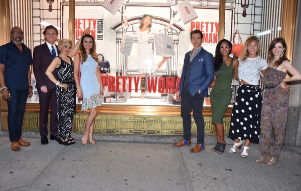 Photo Coverage: The Cast of PRETTY WOMAN Celebrates Window Opening at Henri Bendel Image
