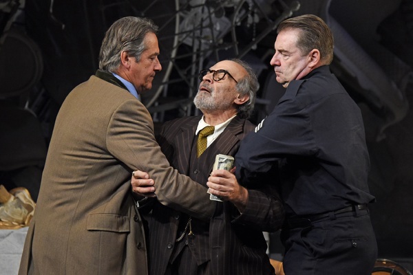 Adrian Lukis, David Suchet, and Brendan Coyle Photo