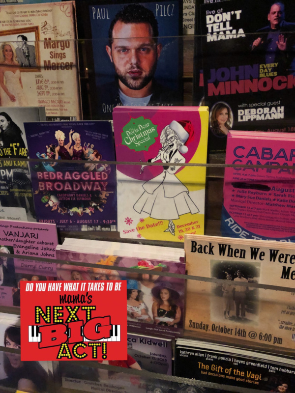Photo Flash: Top 5 Picked At Don't Tell Mama's 'Mama's Next Big Act'! Image
