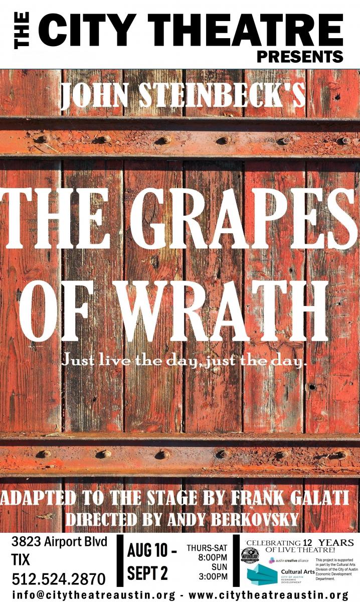 Review: THE GRAPES OF WRATH at City Theatre Austin 