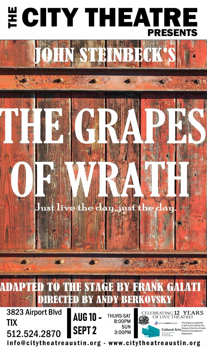 Review: THE GRAPES OF WRATH at City Theatre Austin Image