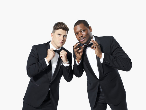 Photo Flash: See Hosts Michael Che and Colin Jost's EMMYS Photoshoot Image