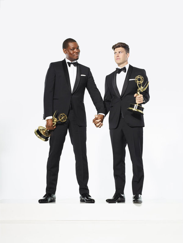 Photo Flash: See Hosts Michael Che and Colin Jost's EMMYS Photoshoot Image