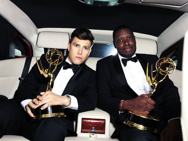 Photo Flash: See Hosts Michael Che and Colin Jost's EMMYS Photoshoot Image