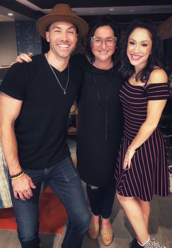 Ace Young, Diana Degarmo and Annette Tanner Photo