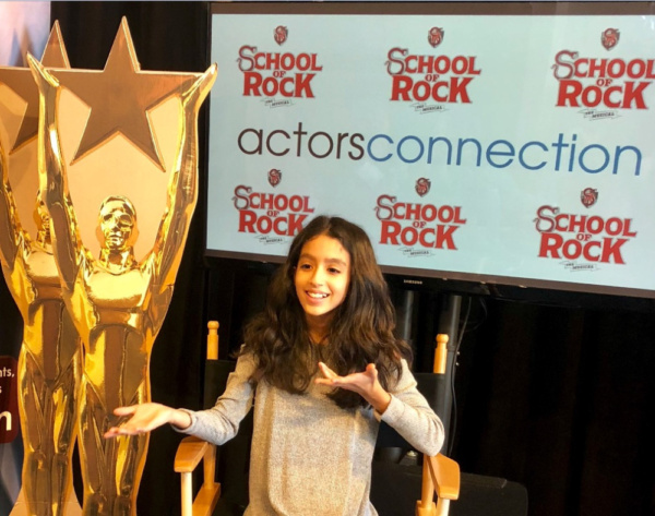 Photo Flash: Broadway's Madison Lagares Talks Broadway At Actors Connection Image
