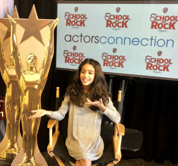 Broadway's Madison Lagares gave Actors Connection Performing Arts Campers an inside l Photo