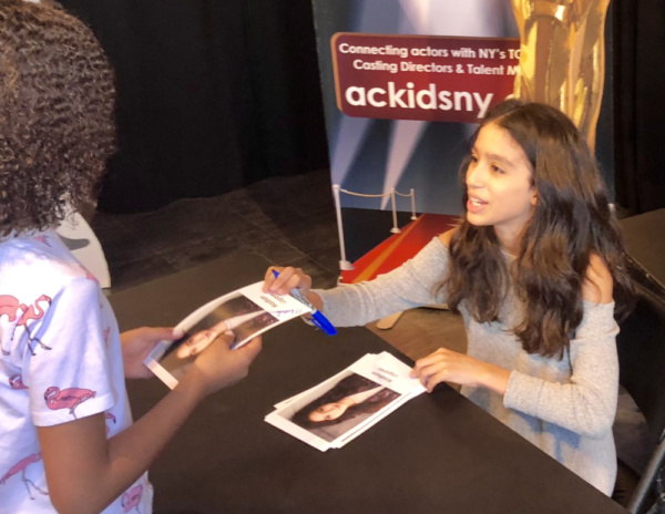 Photo Flash: Broadway's Madison Lagares Talks Broadway At Actors Connection Image