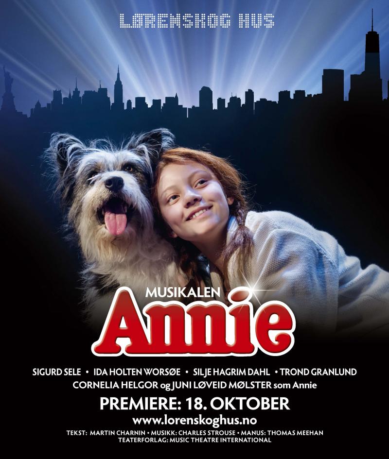 BWW Previews: Revival of Annie the Musical to open Norway in October 2018 