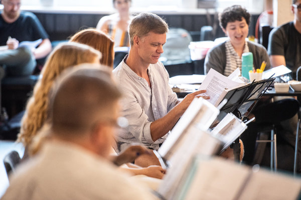 BWW Exclusive: Photos from First Rehearsal of New Musical DR. SILVER: A CELEBRATION OF LIFE Image