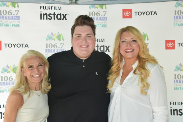 Catherine Russell, Jordan Smith and 106.7 Lite FM's Delilah Photo