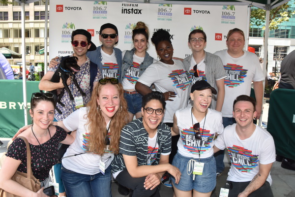 Photo Coverage: The Cast of BE MORE CHILL and More Perform at Broadway in Bryant Park Image