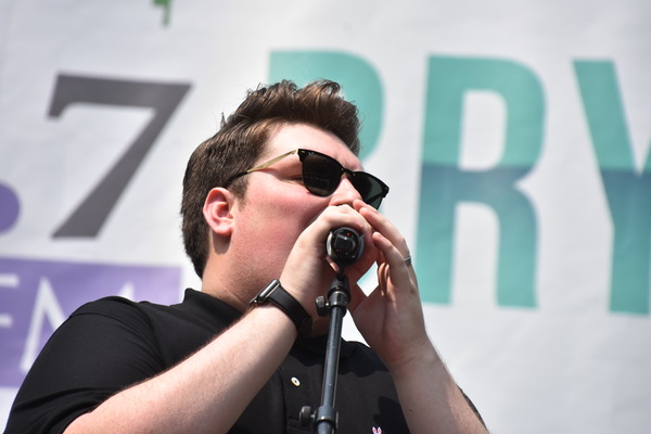 Photo Coverage: The Cast of BE MORE CHILL and More Perform at Broadway in Bryant Park Image