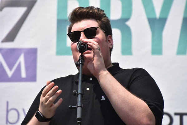 Photo Coverage: The Cast of BE MORE CHILL and More Perform at Broadway in Bryant Park Image