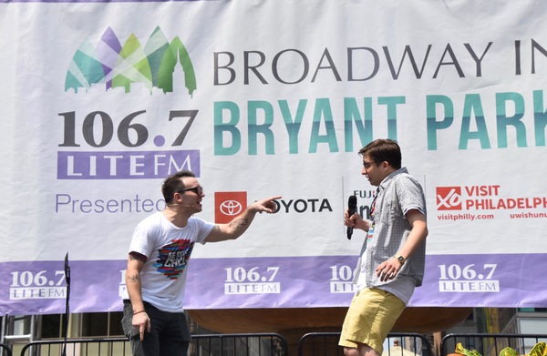 Photo Coverage: The Cast of BE MORE CHILL and More Perform at Broadway in Bryant Park Image