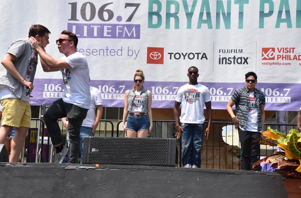 Photo Coverage: The Cast of BE MORE CHILL and More Perform at Broadway in Bryant Park Image